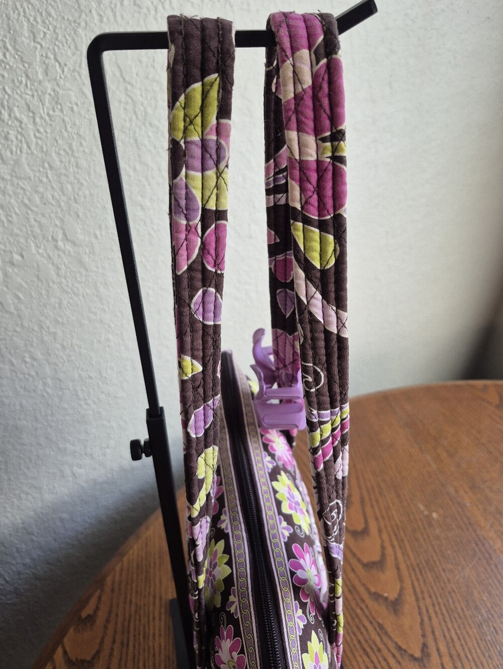 Vera Bradley Purple Punch WITH Matching Wallet (2009) - Picture 5 of 9